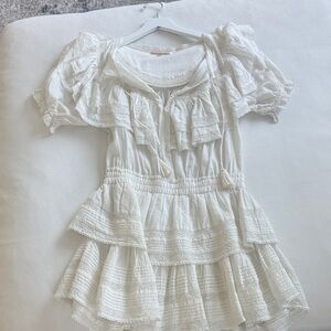 Loveshack Fancy white Mini Dress